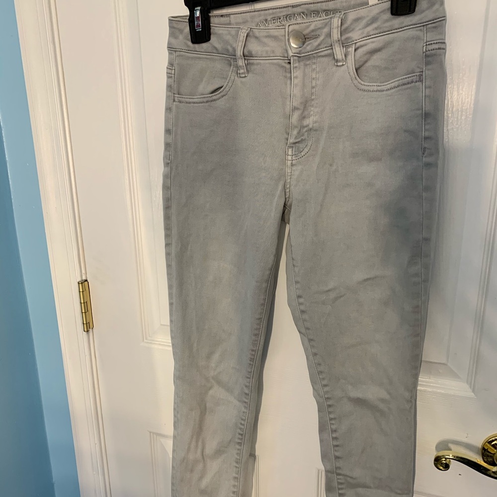 American Eagle high rise stretch jeans